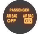 SRS Airbag On-Off Indicator